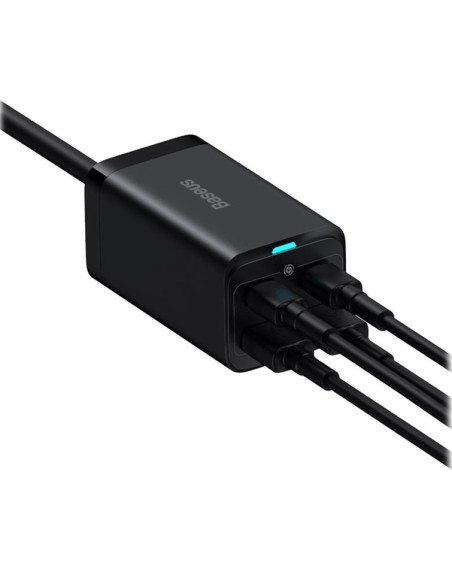 INCARCATOR retea Baseus GaN3 Pro, Quick Charge 100W, 2 x USB, 2 x USB Type-C, negru "CCGP000101" - 6953156209053