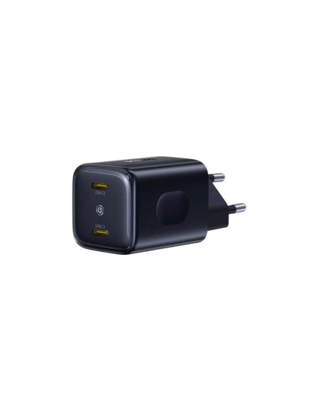 INCARCATOR retea Baseus PicoGo AN13, Quick Charge 45W, 2 x USB Type-C, negru "E0121F00" - 6953156211681