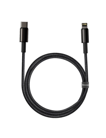 CABLU alimentare si date Baseus Tungsten Gold,Fast Charging Data Cable pt. smartphone,USB la Lightning 20W, braided,2m rezistent