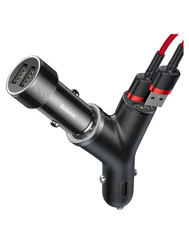 INCARCATOR auto Baseus Y type, Quick Charge...