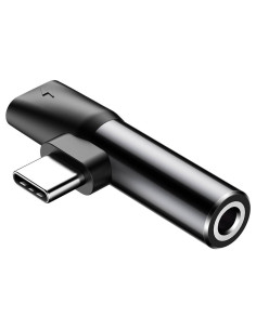 ADAPTOR Incarcare si audio Baseus, 1 x USB Type-C (T) la...