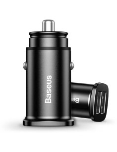 INCARCATOR AUTO Baseus Metal, QC3.0, 2 x USB, total...