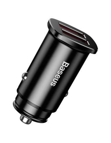 INCARCATOR AUTO Baseus Metal, QC3.0, 2 x USB,...