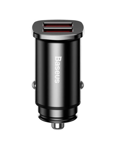 INCARCATOR AUTO Baseus Metal, QC3.0, 2 x USB,...
