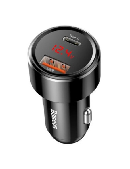 INCARCATOR AUTO Baseus Magic Series PPS,1xUSB Output 4.5V/5A,1 x USB Type-C Output 5V/3A,total output 45W,6A,pt. bricheta auto,a