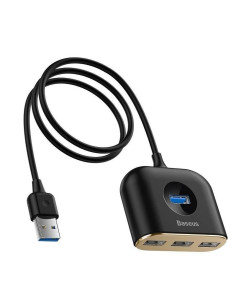 HUB extern Baseus Square, porturi USB: USB 3.0 x 1 + USB...