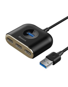 HUB extern Baseus Square, porturi USB: USB 3.0 x 1 + USB... 2