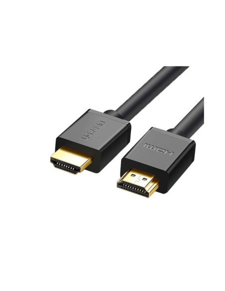 CABLU video Ugreen, "HD104" HDMI (T) la HDMI (T), rezolutie maxima 4K UHD (3840 x 2160) la 60 Hz, conectori auriti, 20m, negru "