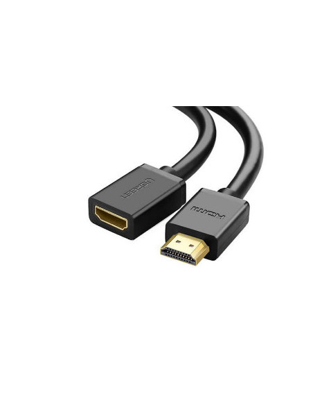 CABLU video Ugreen, "HD107" adaptor HDMI (T) la HDMI (M), rezolutie maxima 4K UHD (3840 x 2160) la 60 Hz, conectori auriti, 1m,