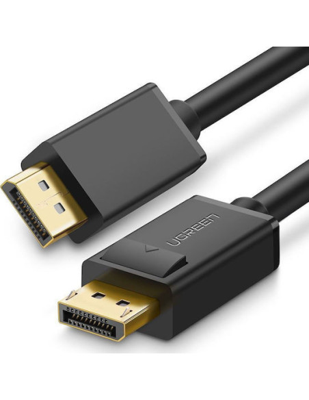 CABLU video Ugreen, "DP102" DP (T) la DP (T) 4K la 30Hz, lungime 5m, negru "10213" - 6957303812134
