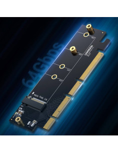 ADAPTOR Ugreen, "CM465" M.2 (M)(NVMe) la PCle 4.0,... 2