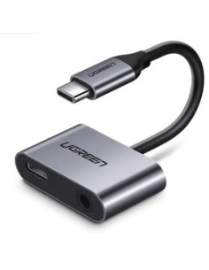 ADAPTOR Incarcare si audio Ugreen, "CM193", 1 x USB...