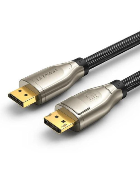 CABLU video Ugreen, "DP112" DP (T) la DP (T) 8K la 60Hz, lungime 3m, braided, negru "60844" - 6957303868445