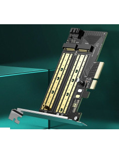 ADAPTOR Ugreen, "CM302" 2 X M.2 (M)(NVMe) la PCle 3.0,... 2