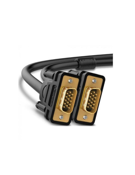 CABLU video Ugreen, VG101" VGA (T) la VGA (T), 3m, ecranat, negru, 11631" - 6957303876310