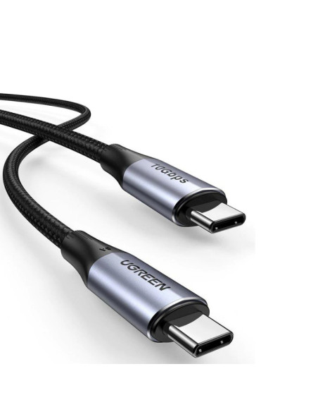 CABLU alimentare si date Ugreen, "US355", Fast Charging Data Cable pt. smartphone, USB Type-C la USB Type-C 140W/5A, USB 3.1, th