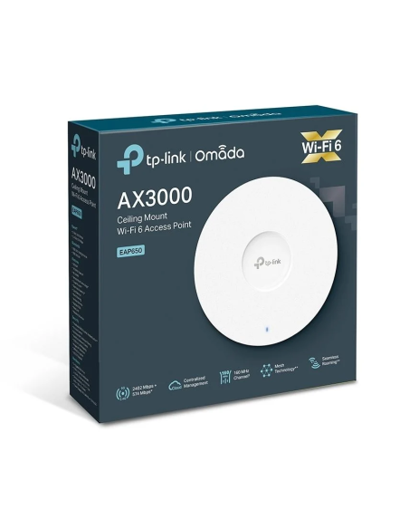 Access point & Range Ext. TP-LINK TPLINK AP AX3000 CEILING / WALL EAP650