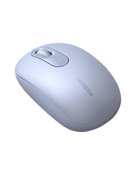 MOUSE Ugreen, "MU105" PC sau NB, wireless 2.4GHz, optic, 3/1 butoane/scroll, 2400 dpi, albastru"90671" - 6957303896714