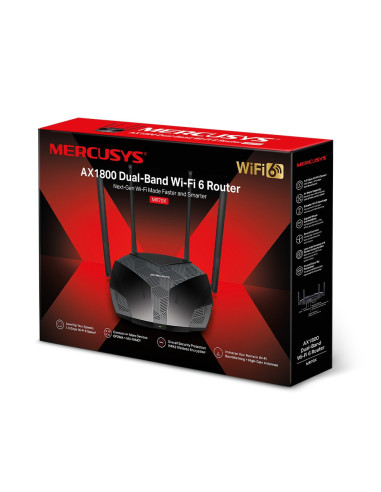 ROUTER MERCUSYS wireless 1800Mbps, 4 porturi...