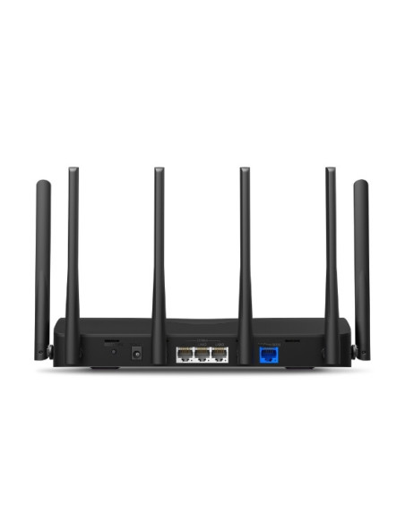 ROUTER MERCUSYS, BE9300, 1× 2.5 Gbps WAN port and 3× 2.5 Gbps LAN, Tri-Band 2.4 / 5 /6 Ghz, Wi-Fi 7, 6 x antene externe, "MR47BE