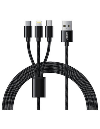 CABLE USB TO 3IN1 1.5M/V303 VEGER "V303"