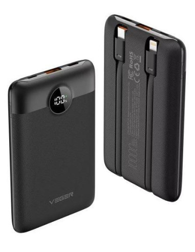 POWER BANK USB 10000MAH/22.5W W/CABLE C11 W1170...