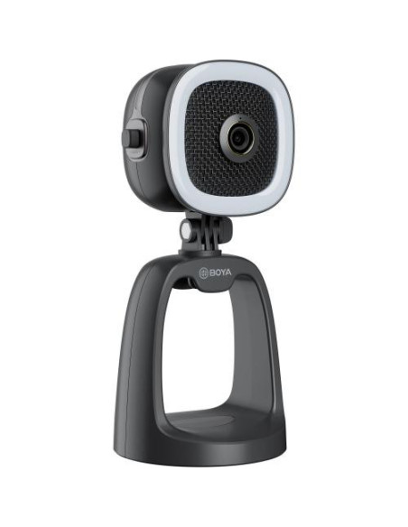 Boya All-In-1 USB Mic with LED Ring Light, Full 1080P Camera "BY-CM6A"