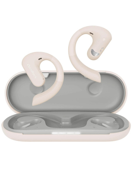 Casca OneOdio wireless, tip butoni - TWS, utilizare smartphone, conectare prin Bluetooth 5.3 , difuzor 16.2 mm, alb, "OpenRock-S