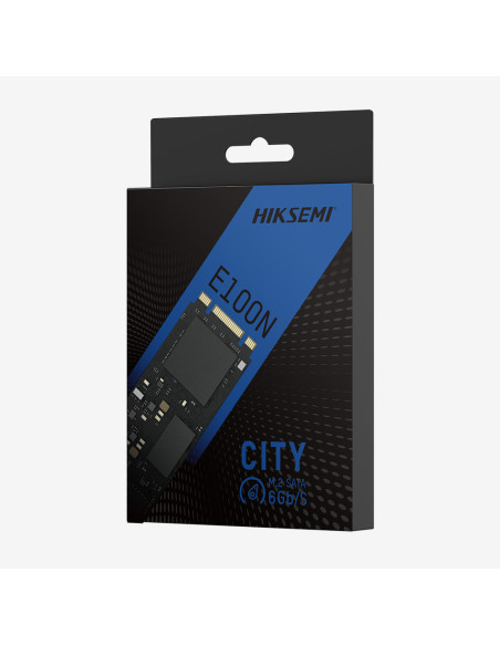 SSD HIKSEMI, 256 GB, interfata M.2, 22mm× 80mm, 3D NAND SATA III 6 Gb/s, R/W: 550/440 MB/s, "HS-SSD-E100N/256G"