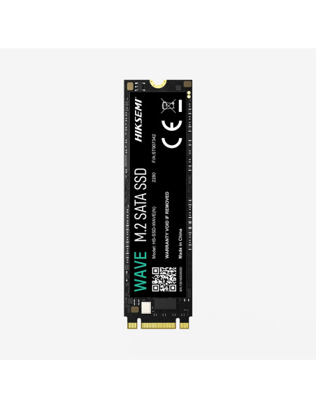 SSD HIKSEMI, 512 GB, M.2, 3D NAND SATA III 6 Gb/s, R/W: 560/500 MB/s, "HS-SSD-WAVE(N)/512G"