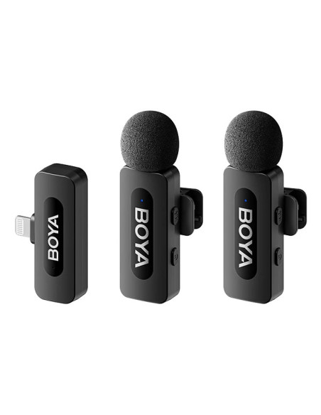 Microfon BY-V2-V2.0, Wireless, Negru "BY-V2-V2.0"