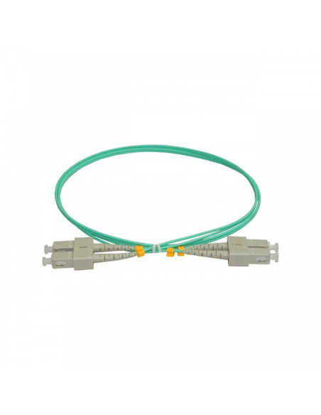 Patchcord FO SC/PC-SC/PC, MM OM3 50/125, manta LSZH 2.0mm, duplex 2m, "SC-SC-MM3/DX-2"