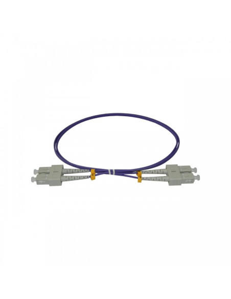 Patchcord FO SC/PC-SC/PC, MM OM4 50/125, manta LSZH 2.0mm, duplex 5m, "SC-SC-MM4/DX-5"