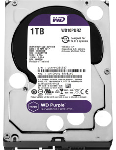 HDD WD 1 TB, Purple, 5.400 rpm, buffer 64 MB, pt.... 2