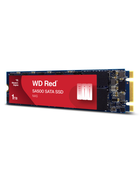 WD Red SSD SA500 NAS 1TB SATA III 6Gb/s M.2 2280 "WDS100T1R0B-68A4Z0"
