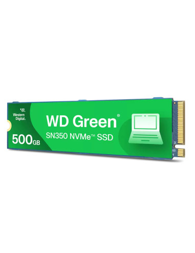 WD GREEN SSD 500GB NVME M.2PCIE/GEN3 X2 3Y...