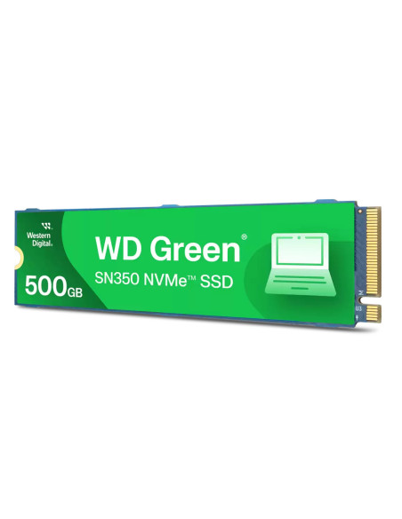 WD GREEN SSD 500GB NVME M.2PCIE/GEN3 X2 3Y WARRANTY SN35 "WDS500G2G0C-00CDH0"
