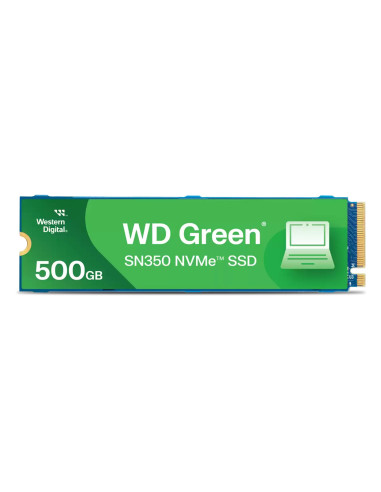 WD GREEN SSD 500GB NVME M.2PCIE/GEN3 X2 3Y...