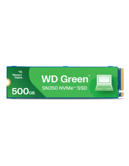 WD GREEN SSD 500GB NVME M.2PCIE/GEN3 X2 3Y WARRANTY SN35 "WDS500G2G0C-00CDH0"