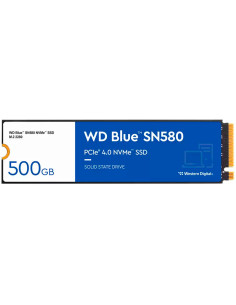 SSD WD Blue SN580 500GB M.2 2280 PCIe Gen4 x4 NVMe TLC,...