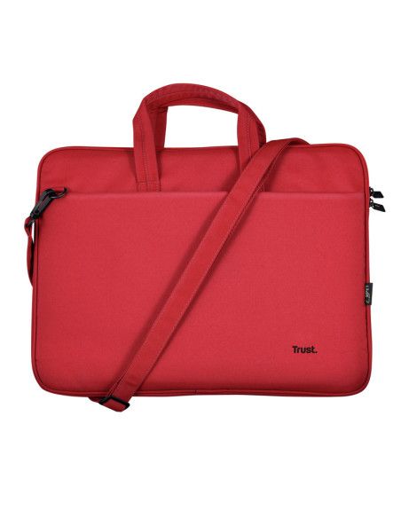 Geantă laptop Trust Bologna Bag ECO 16" laptops rosu