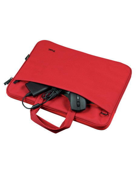 Geantă laptop Trust Bologna Bag ECO 16" laptops rosu