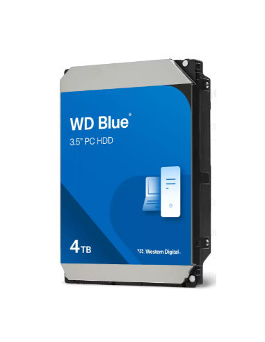 HDD Desktop WD Blue 4TB CMR, 3.5, 128MB, 5400...