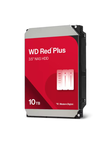 HDD NAS WD Red Plus 10TB CMR, 3.5, 512MB, 7200...