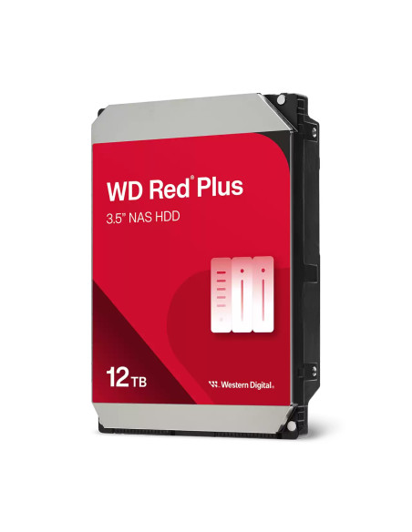 HDD NAS WD Red Plus 12TB CMR, 3.5, 512MB, 7200 RPM, SATA, TBW: 180 "WD120EFGX"