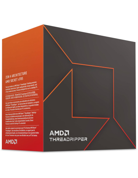 CPU AMD CPU Desktop Ryzen Threadripper 7960X (24C/48T,5.3GHz Max,152MB,350W,SP6) box "100-100001352WOF"