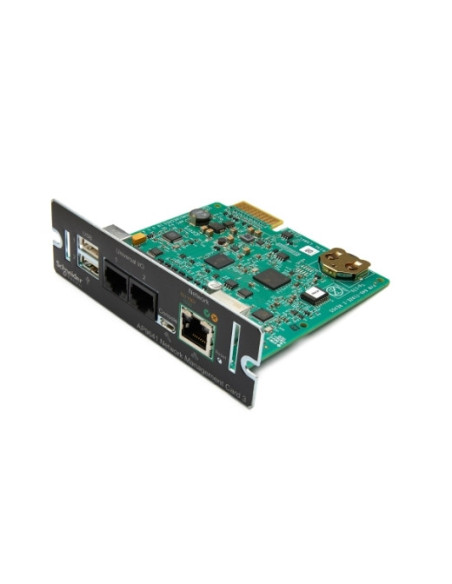 CARD management APC, interfata retea pt. UPS, 2 x USB, 1 x Gigabit, 2 x I/O porturi senzori mediu, "AP9641"