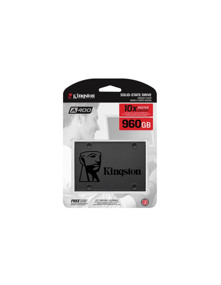 SSD KINGSTON, A400S, 960 GB, 2.5 inch, S-ATA 3, 3D TLC Nand, R/W: 500/450 MB/s, "SA400S37/960G"