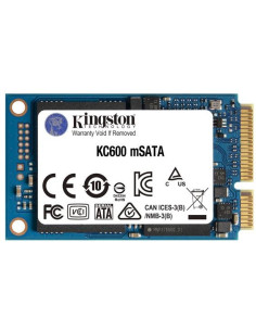 SSD KINGSTON SKC600MS, 1TB, mSATA, S-ATA 3, 3D TLC Nand,...