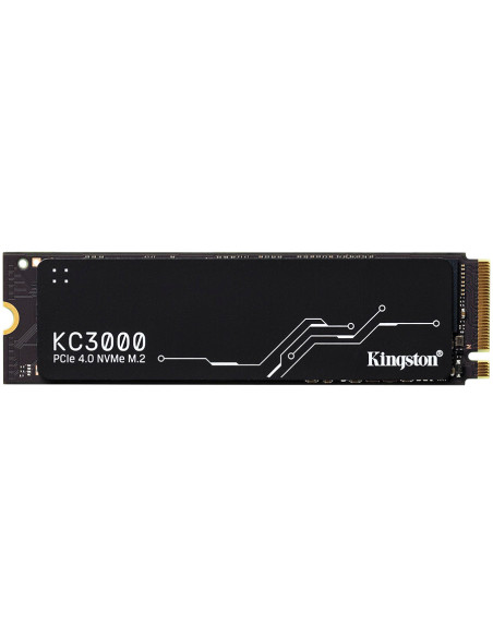 SSD KINGSTON, KC3000, 1TB, M.2, PCIe Gen4.0 x4, 3D TLC Nand, R/W: 7000/6000 MB/s, "SKC3000S/1024G"